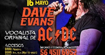 Dave Evans, el primer cantante de AC/DC, llega al Bikers House Arboledas, en un concierto lleno de historia