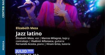 Elizabeth Meza llega con su propuesta de jazz al Auditorio Blas Galindo del Centro Nacional de las Artes