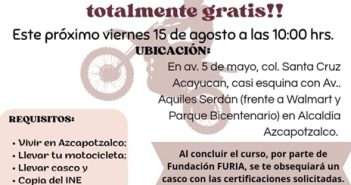 Fundación “FURIA” ofrece taller de introducción a la conducción segura, convivencia y de respeto a los dispositivos viales, para motociclistas