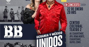 Oleg Skrypka y Vopli Vidopliassova unen a México y Ucrania en un concierto solidario con causa humanitaria
