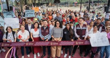 Inauguran 2 kilómetros de pavimentación en avenida Fuentes Brotantes, en Tlalpan