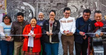 Gaby Osorio inaugura la exposición “Los Pueblos Originarios de Tlalpan