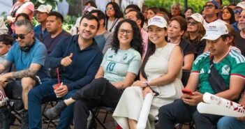 Gaby Osorio acompañó a ciudadanas y ciudadanos de Tlalpan en la final del Mundial 2026