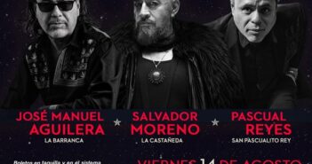 Salvador Moreno, José Manuel Aguilera y Pascual Reyes, en la Bohemia 92