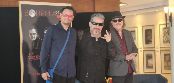 Salvador Moreno, José Manuel Aguilera y Pascual Reyes invitan a la Bohemia 92 Rock, en El Cantoral