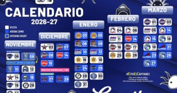 Capitanes presenta su calendario para la temporada 2026-27 de la NBA G League