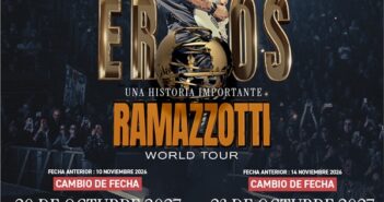 Eros Ramazzotti “Una Historia Importante World Tour”, aplazados hasta 2027 los conciertos en EU y América Latina