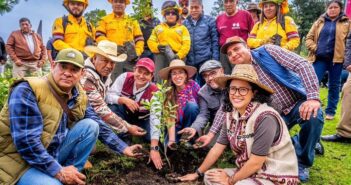 Gsby Osorio inugura obras en el Parque San Nicolás Totolapan e inicia nueva jornada de reforestación