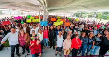 Gaby Osorio se reúne con más de 2 mil trabajadoras y trabajadores de Tlalpan