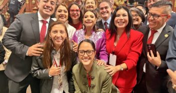 Gaby Osorio acompaña a Clara Brugada en su Segundo Informe de Gobierno